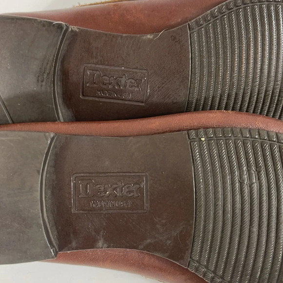Dexter brown leather moccasin size 5M - Picture 6 of 9